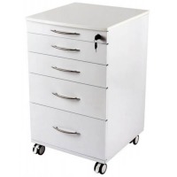 Chariot pour cabinet dentaire avec 5 tiroirs Img: 202503221