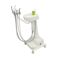 Galaxi : Chariot avec aspirateur, crachoir et plateau Img: 202303041 Galaxi : Chariot avec aspirateur, crachoir et plateau Img: 202303041