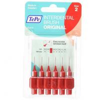 Brosses interdentaires - 0,4 mm/1,1 mm (6 pièces) - Rouge 0,5mm  Img: 202005231