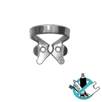 Clamps dentaires pour digues en caoutchouc - Clamp 00 Img: 202508091 Clamps dentaires pour digues en caoutchouc - Clamp 00 Img: 202508091