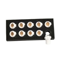 Degutron : Creusets en céramique pour machines dentaires - 10 unités Img: 202401061