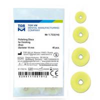 Disques abrasifs pour polissage dentaire 12 mm (40 pcs) - Fin. Img: 202507191