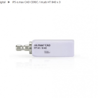 IPS EMAX cerec CAD / inLab HT A1 B40 3 ud Img: 201807031 IPS EMAX cerec CAD / inLab HT A1 B40 3 ud Img: 201807031