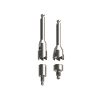 Fraise Trephine avec guide de connexion externe - Fraise avec guide Ø 4mm Img: 201907271