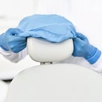 Protège appui-tête pour fauteuil jetable (60 pièces) Img: 202306171