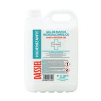 Gel hydroalcoolique pour les mains DASSIEL (5 L) Img: 202109041 Gel hydroalcoolique pour les mains DASSIEL (5 L) Img: 202109041