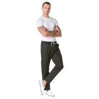 Pantalon hygiénique pour hommes Futura Slim Répulsif Antibactérien - S - Noir Img: 202209171