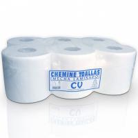 Rouleau de Papier pour se sécher les mains Chemine. blancs - 6 unités Img: 202101091