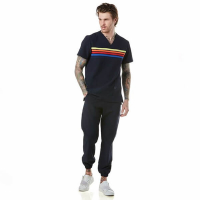 Pyjama hygiénique antibactérien pour homme Amalfi Square - L Img: 202508301