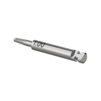Embout de tournevis à contre-angle hexagonal 1.00mm  - 20 mm Img: 202304081