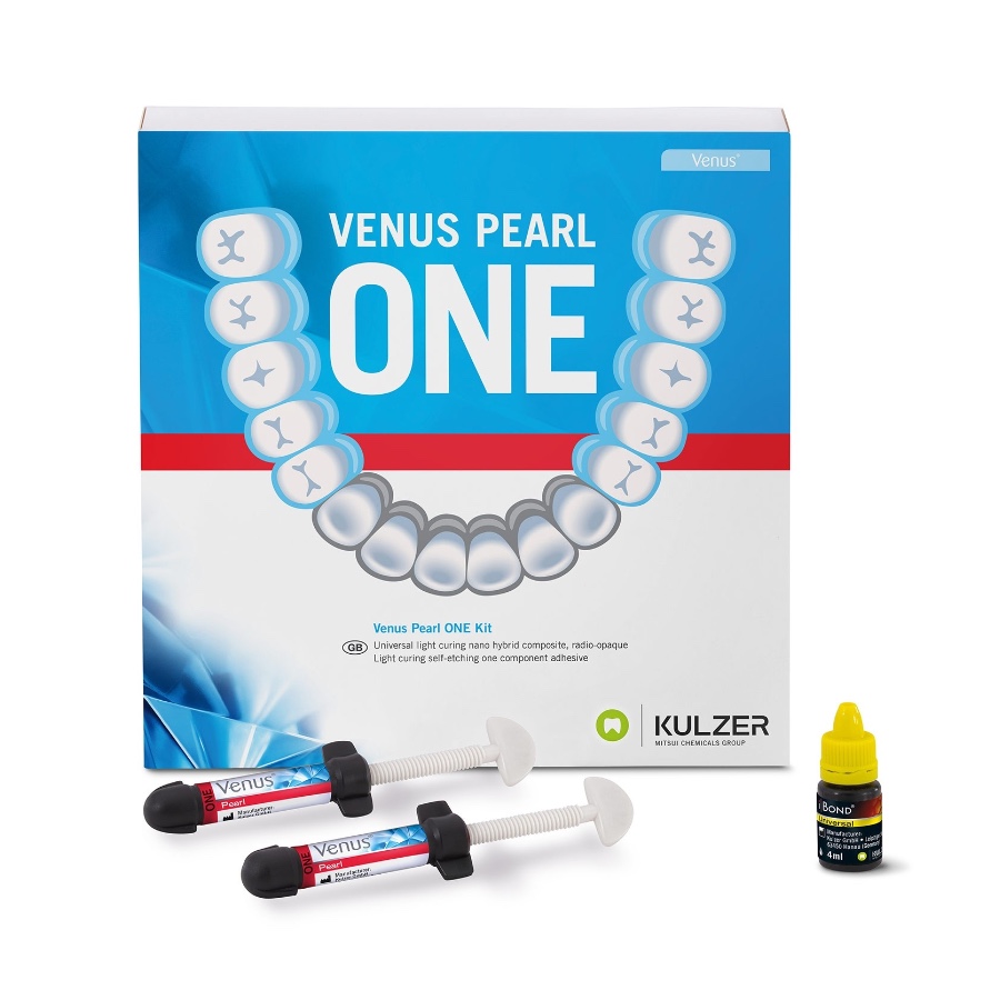 Venus Pearl ONE Shade : Kit Composite Monochromatique en seringue