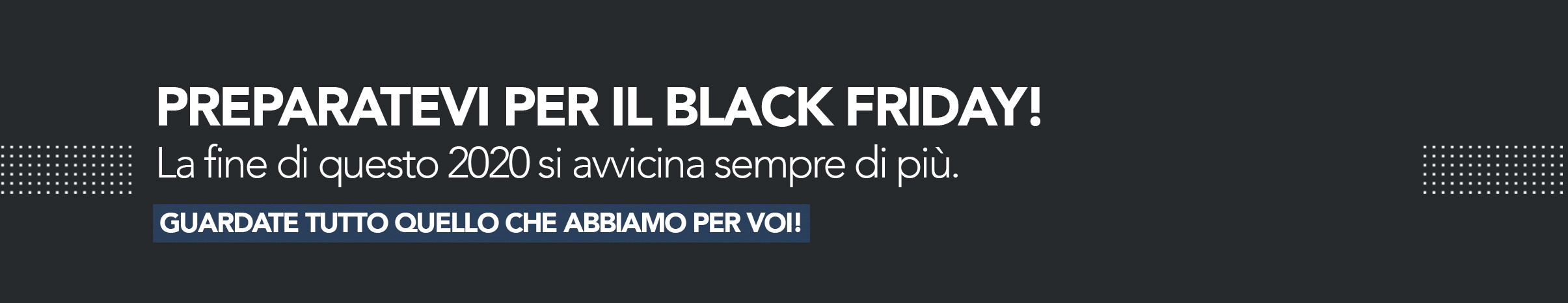 Black Friday nel settore dentale 2020