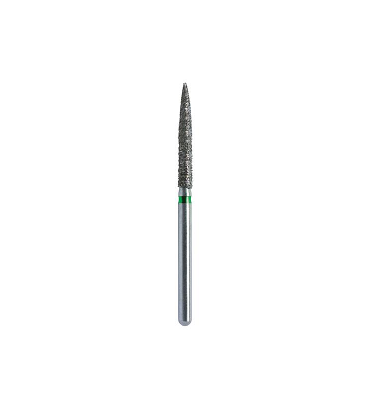 Fresa Diamantata Meisinger 862G-010-FG A Fiamma 1,0 Mm Grana Grossa - Confezione Da 5