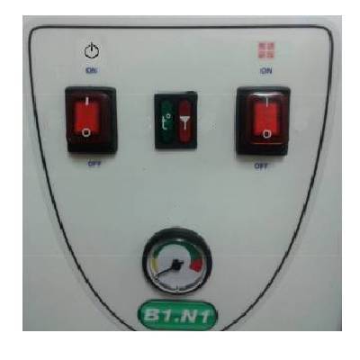 Disinfezione Hygenio B1-N1 pannello di controllo