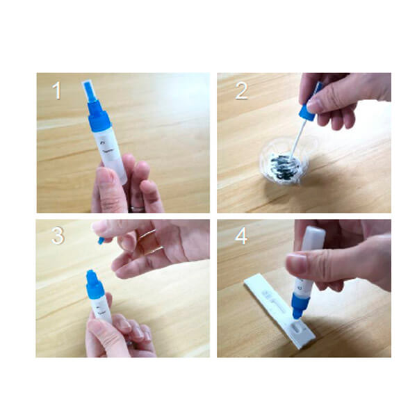 Kit per il test rapido della saliva sull'antigene SARS-CoV-2