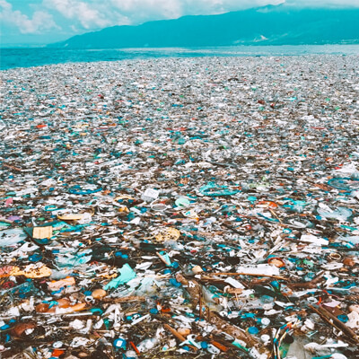 inquinamento del mare da rifiuti di plastica