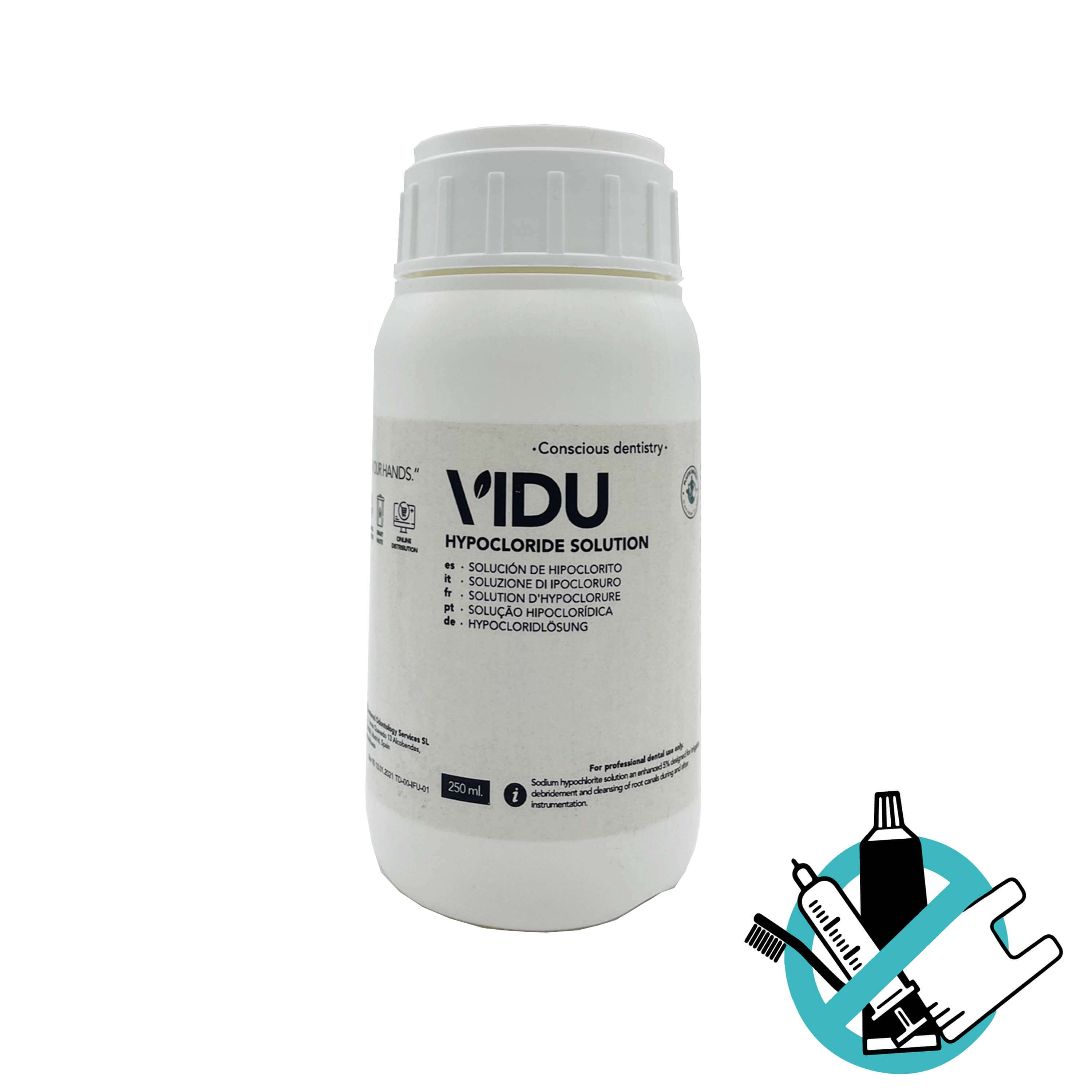 Ipoclorito di Sodio 5.25% (250 ml) - VIDU