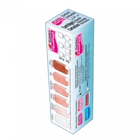 Flexiacetal Resina di iniezione acrilica Sabilex Traslucido Rosa lunghezza 22mm Img: 201809011