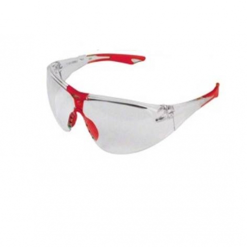 KKD Antiappannamento: occhiali di sicurezza in policarbonato - Colore: rosso Img: 202109111