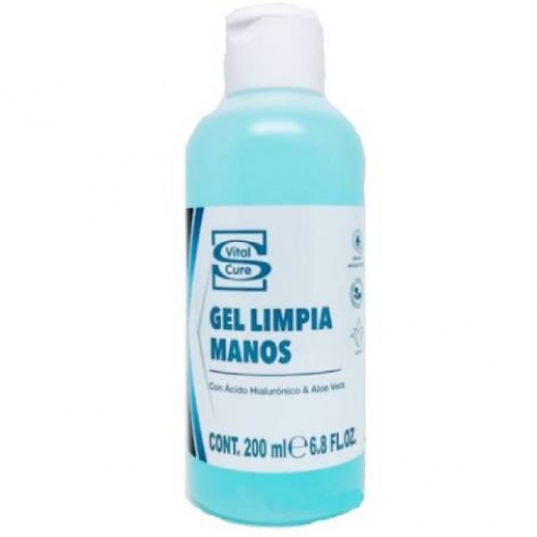 Gel antibatterico per la pulizia delle mani con Aloe Vera (200 ml) Img: 202005301