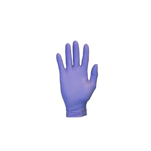 Nitrile guanti di nitrile gloves KDM X-Small violet 100 pezzi Img: 201807031
