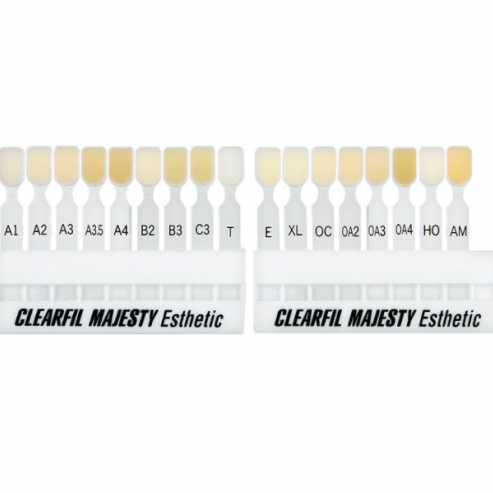 Guida ai colori estetici di Clearfil Majesty Esthetic Img: 202204301