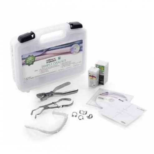 Kit Strumentario Per Diga Di Gomma Endodontica Dentale Pinza - Foto 6