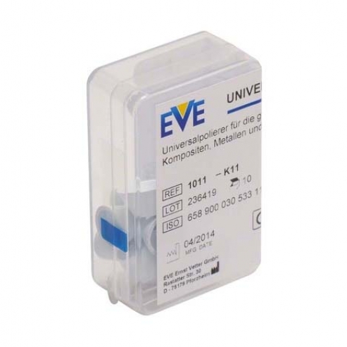 Eve - Lucidatrice universale per silicone (10 pz.) - K11, Ø x 6 mm smontato Img: 202108141