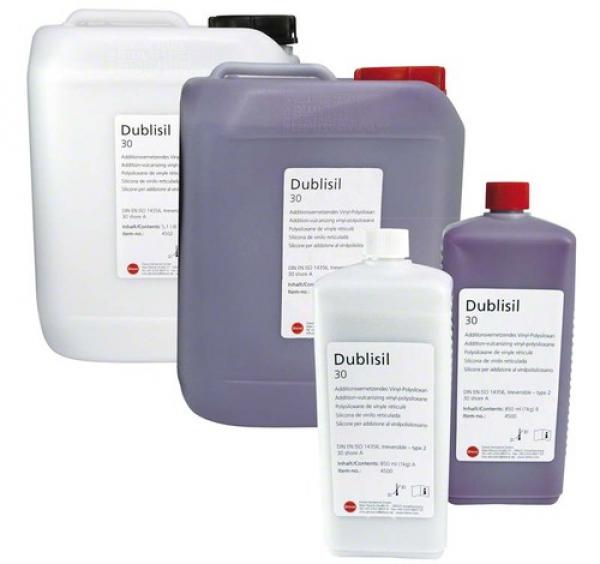 Dublisil 30 - Silicone duplicante-5,1 L bomboletta A + bomboletta 5,1 L bomboletta B Img: 202010171