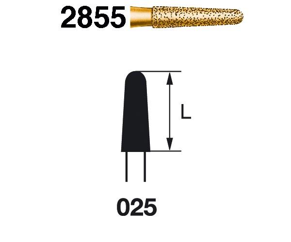 Frese 2855.314 Diamond Conical Round FG S2000 (5u) - Nº025 Img: 202204021