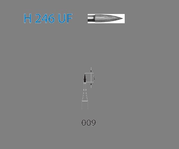 Fresa H246UF.314. FG conico (5 unità) - Nº009 Img: 202204021