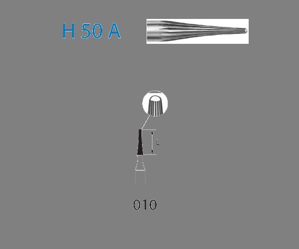 Fresa H50A.314. FG conico (5 unità) - Nº010 Img: 202203191