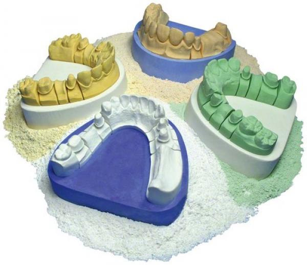 Hinristone 20 - Gesso duro universale (25kg)-Marrone dorato Img: 202009191