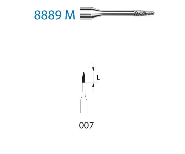 Frese diamantate 8889M.314 Lance FG (5 u) - Nº 007 Img: 202203191