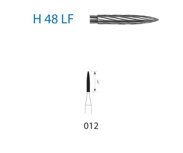 Fresa H48L.314. FG conico appuntita (5 unità) - Nº012 Img: 202203191