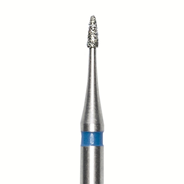 271.FG.007 Fresa conica diamantata per turbina (5 pz.) - Medio / Blu - 007 Img: 202308191