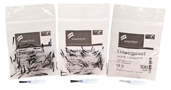 Spazzolini Monouso Smart (100u.) - capelli bianchi, morbidi Img: 202109251