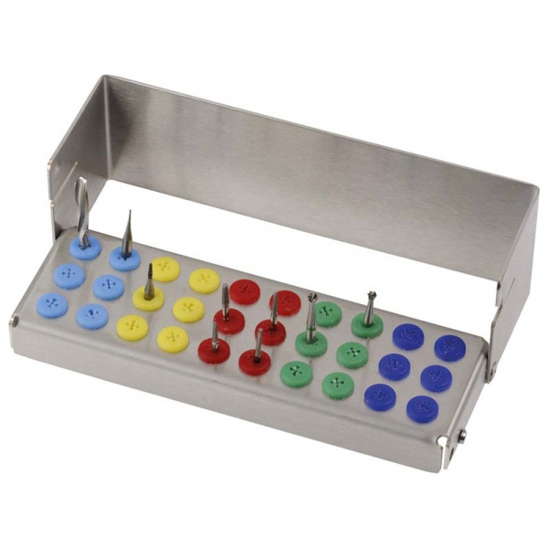 Plug In: Custodie per strumenti dentali - 30 strumenti (11 x 3,5 x 3,4 cm) - assortiti Img: 202508091