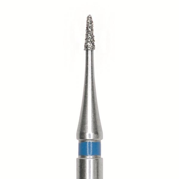540.FG.008 Fresa a lancia diamantata per turbina (5 pz.) - Medio / Blu - 008 Img: 202308191