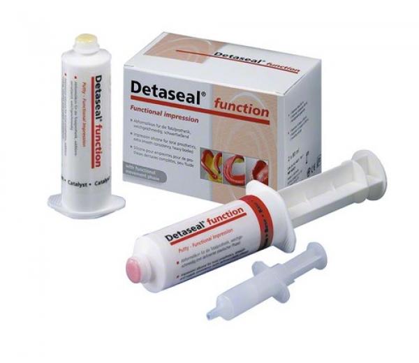 Funzione Detaseal® - Materiale da stampa di precisione (80ml)-Pasta base 80 ml, catalizzatore 80 ml, siringa Img: 202009191