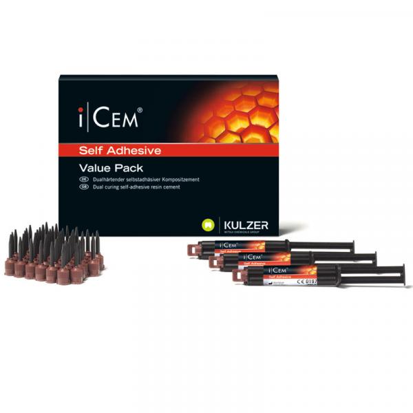 iCEM Self Adhesive Value Pack (3 Siringhe) - 1 CONFEZIONE Img: 202206251