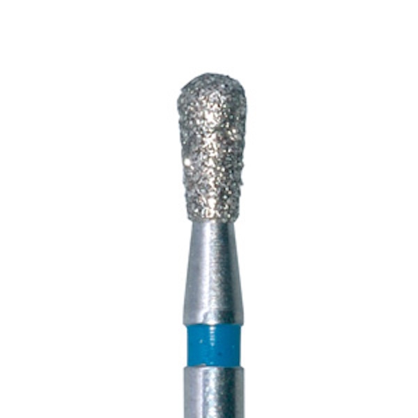 808R.FG - Fresa diamantata a forma di pera per turbina (5 pz.) - Media (blu) - Medio (blu) - 12 Img: 202308191