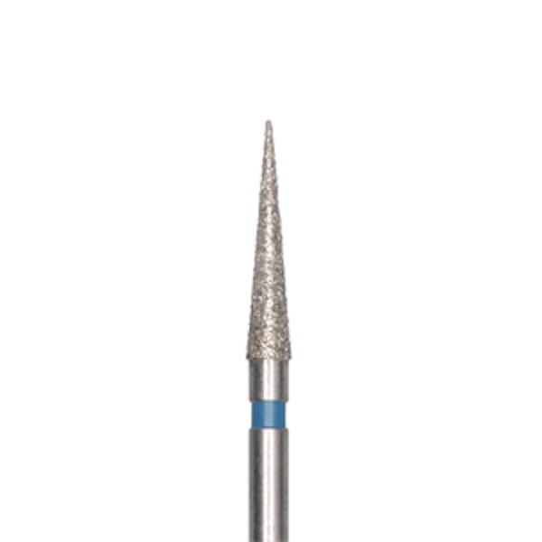 859.HP Fresa conica diamantata per manipolo (5 pz.) - Medio / Blu - 010 Img: 202308191
