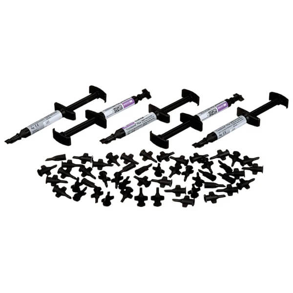 Transbond Plus: Kit Adesivo Ortodontico (5 Jer da 4 gr) - Kit: 5 Ger. 4 g + 50 punte Img: 202503151