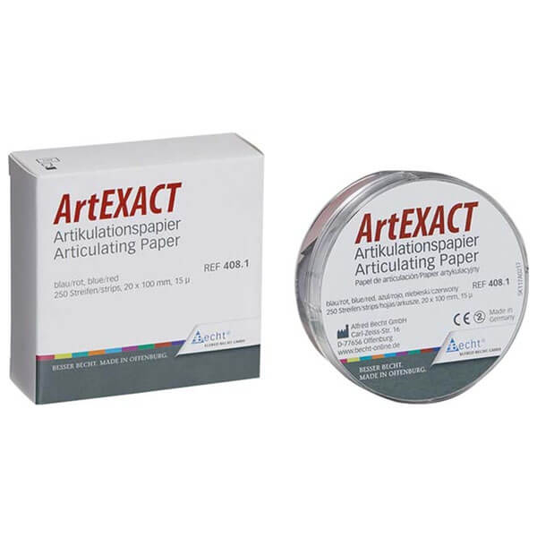 ArtExact: Carta per articolazione da 15 µm (250 unità) Img: 202508091