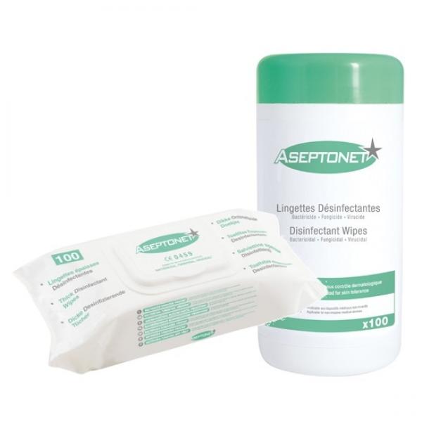 Aseptonet salviette disinfettanti 13x20cm (12x100u) Img: 201807031
