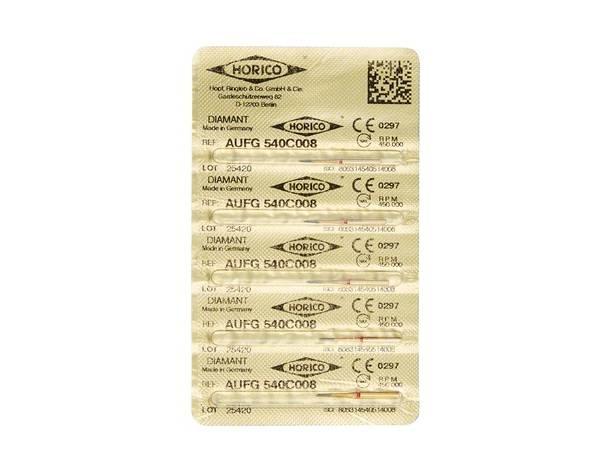 AuFG 540 - Fresa diamantata ISO 008 (5 pz) Img: 202108071