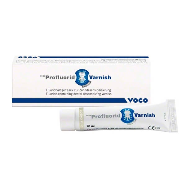 Profluorid Varnish: Vernice desensibilizzante (tubo da 10 ml) - Piña Colada Img: 202201011