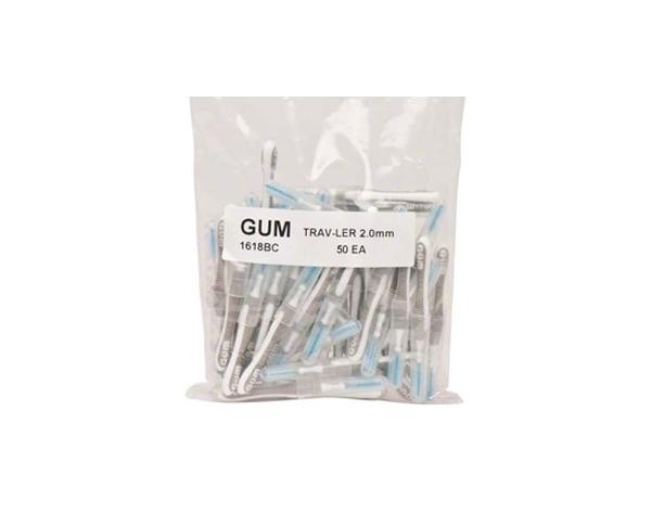 GUM® TRAV-LER: Spazzole interdentali (Ø 2 mm) - 50 unità Img: 202107311