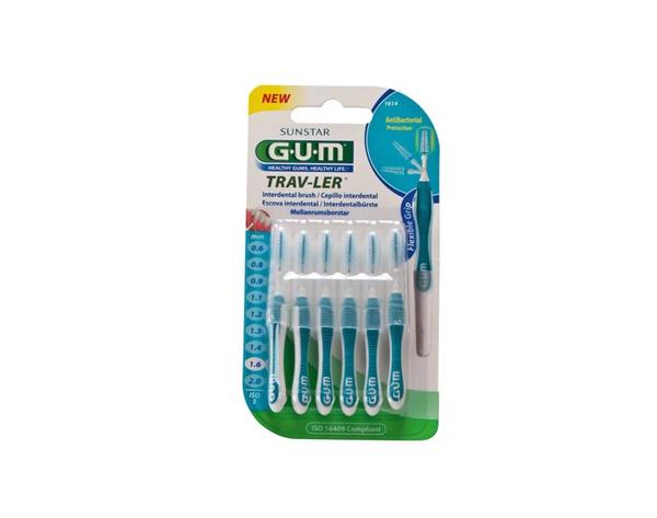 GUM® TRAV-LER: Spazzole Interdentali (Ø 1,6 mm) - 6 UNITÀ Img: 202107311